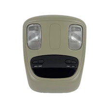 2006-2008 Dodge Ram Truck Overhead Dome Map Light Console Beige Tested OEM