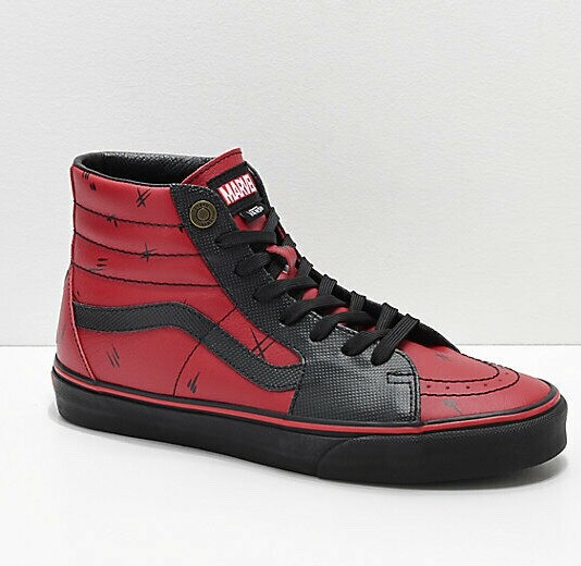 vans x marvel sk8 hi black panther