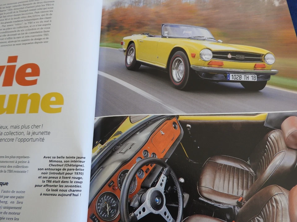 revue auto retro n°349 alfa gta / matra bagheera / mercedes 600 / fiat 124 /2001 - Photo 4/4