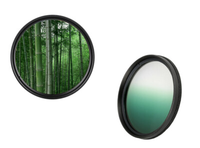 Dhd Digital Brand 49mm Color Gradient Filter Green Color Filter Graduated 49 mm