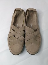 Clark's Ultimate Comfort Collection Slip Ons in Sand Color
