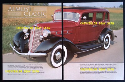 1935 REO Royale 75 4-Door Sedan Info Article ''Almost Classic'' --From 2007--