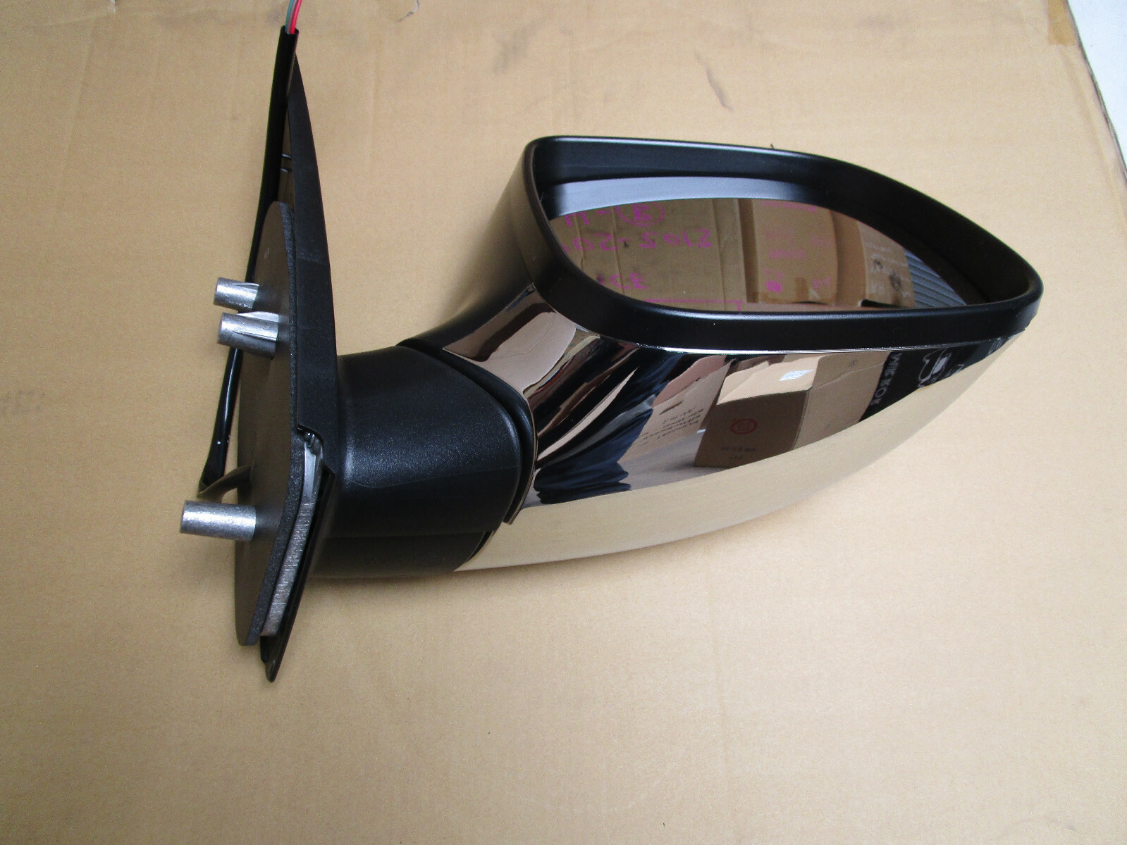 CHROME DOOR MIRROR FOR VW VOLKSWAGEN AMAROK DRIVER RIGHT HAND SIDE 2011
