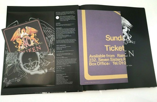 QUEEN Rare Purple Sleeve - 40 Years Of Queen Book - Includes CD and Memorabilia - Picture 5 of 13