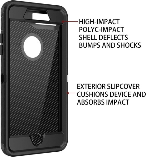 For iPhone 8 7 Plus SE 2022 3rd/2020 2nd Gen Case Heavy Duty Shockproof Cover - Picture 33 of 39