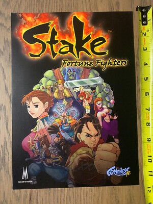 Microsoft XBox Promo - STAKE Fortune Fighters Press Kit Flier - Promotional