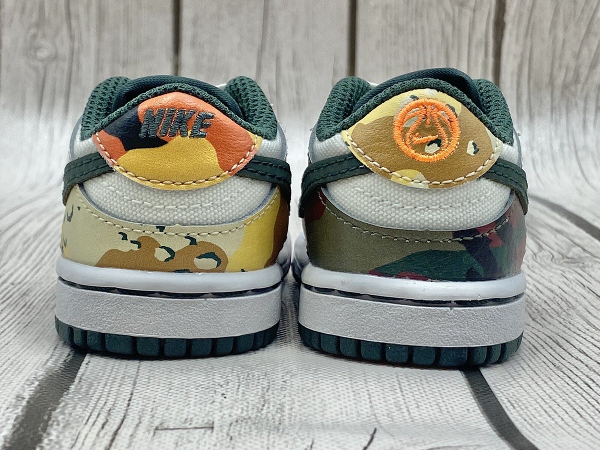 靴 Nike Dunk Low \"Sail Multi Camo\" Nike Dunk Low - 