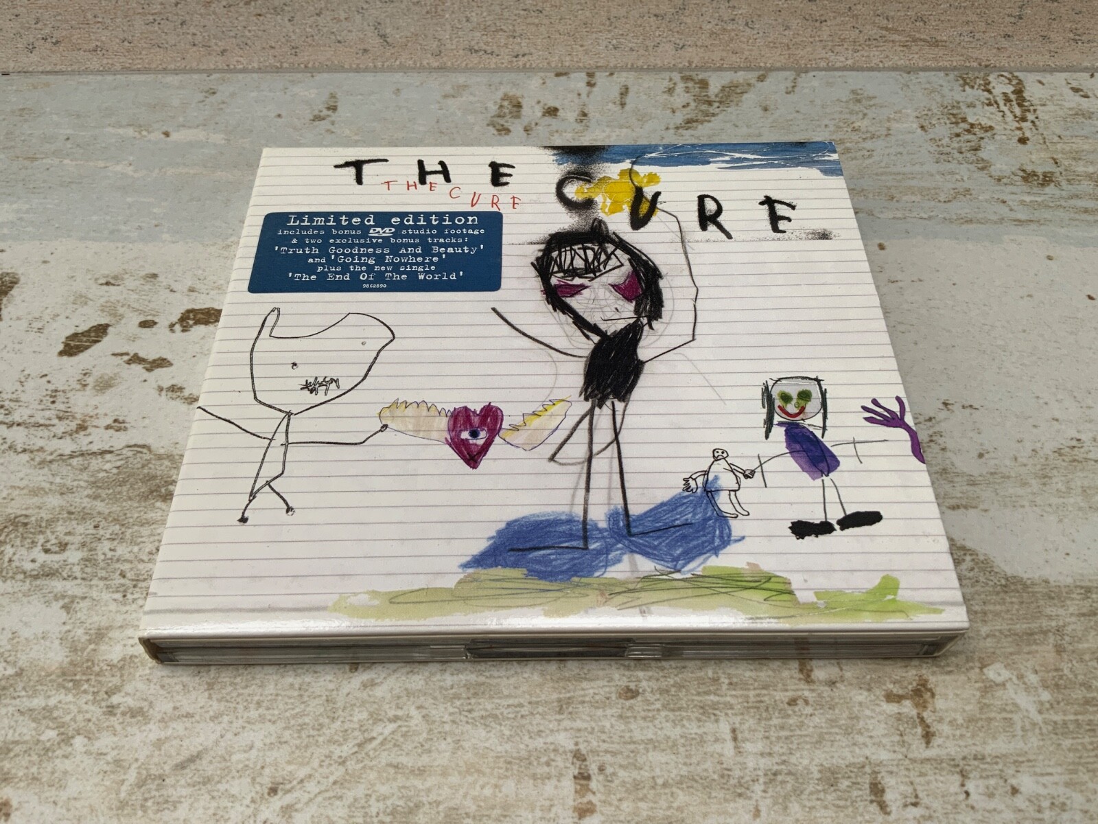 The Cure The Cure  LIMITED EDITION DIGIPAK CD + DVD 2004  ROBERT SMITH
