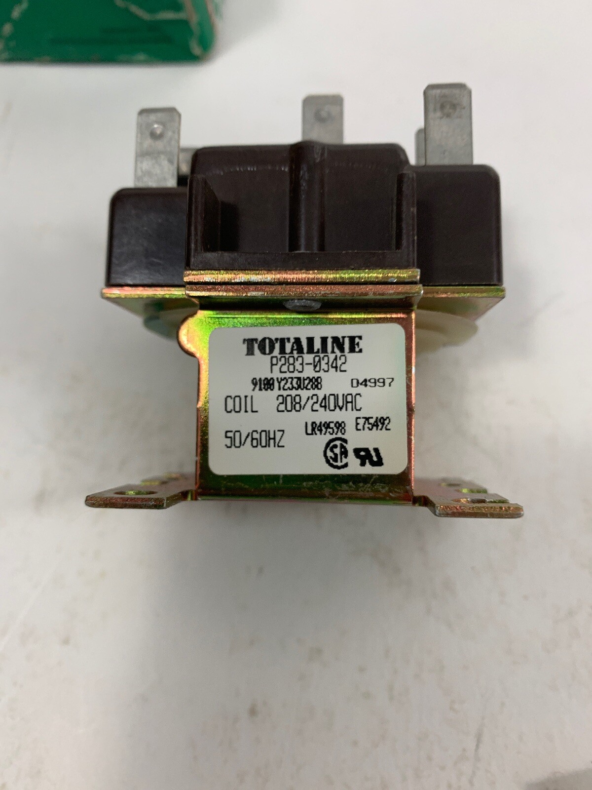 Totaline P283-0342 Relay DPDT Power Duty 12A / 120VAC Coil 208-240VAC ...