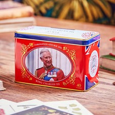 New English Teas The Coronation of HRH King Charles III Tea Tin