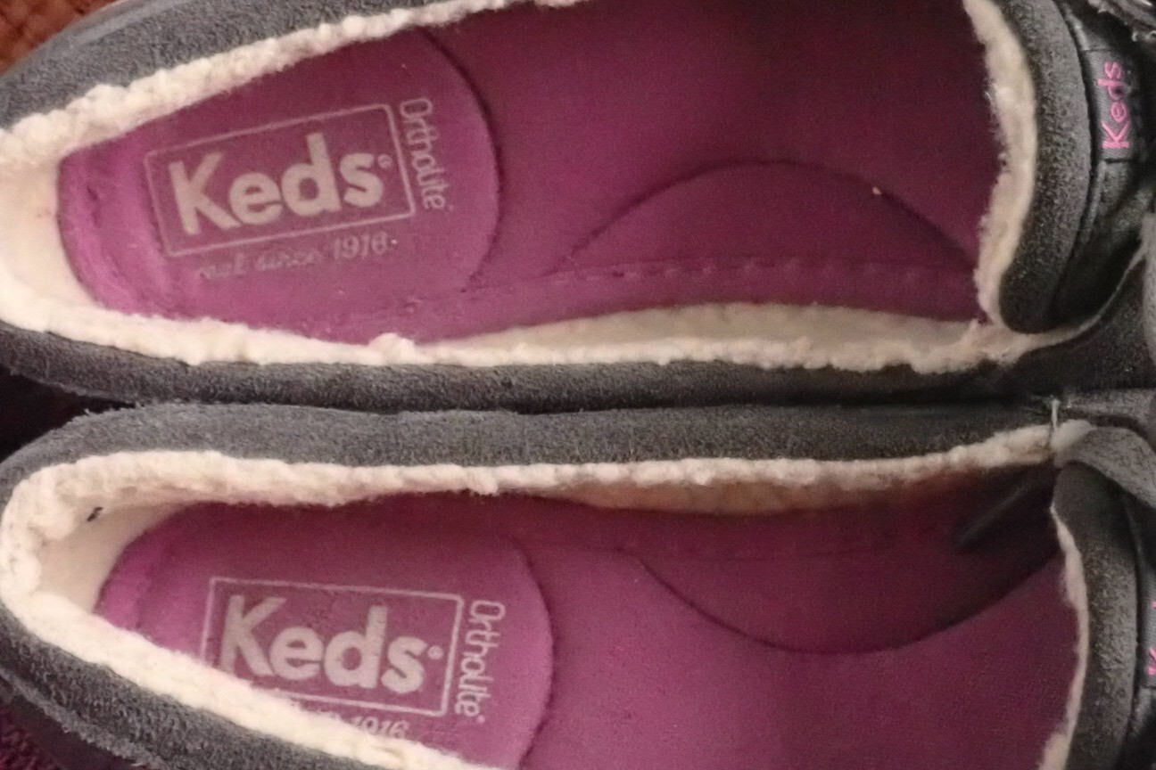 Keds Ortholite Women's 2 Eye Slip On Boat Shoes Fur L… Gem