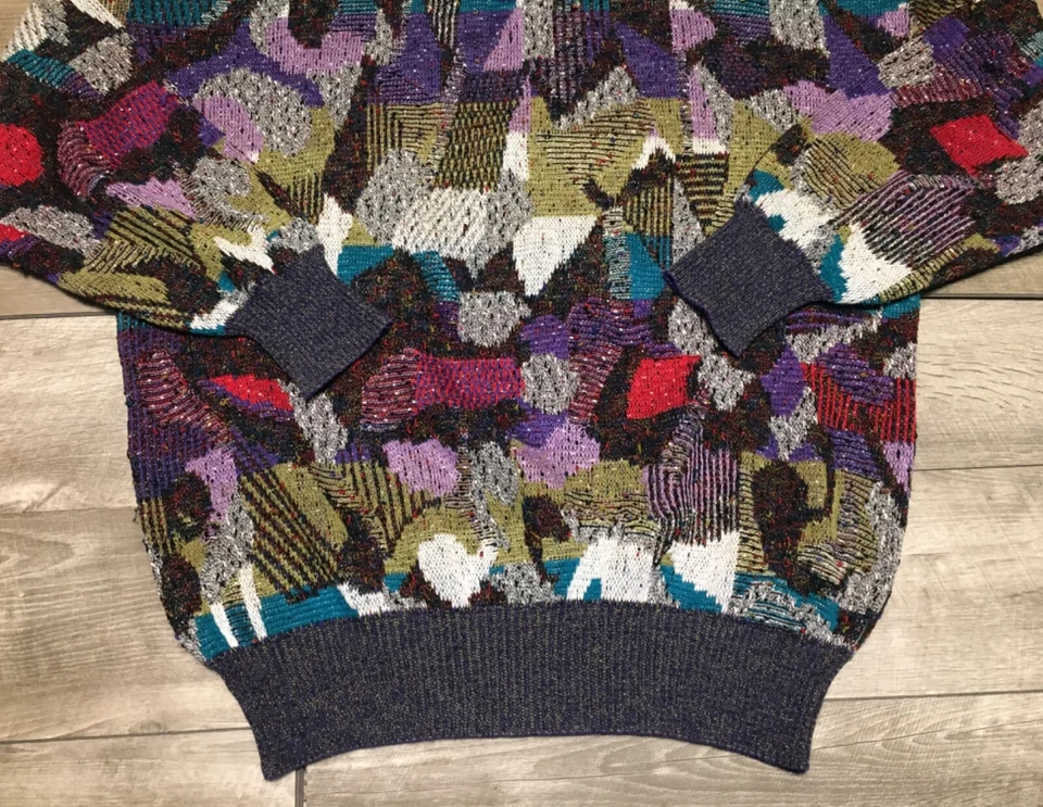 Suéter Artístico St. Croix Arte Abstracto para Usar Edición Limitada Coleccionista Mediano Foto 3 de 4