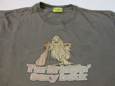 CAPTAIN CAVEMAN I'M BRINGIN' SEXY BACK T-SHIRT LG HANNA BARBERA THE TEEN ANGELS