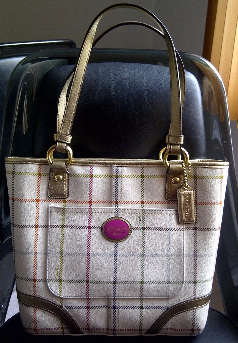 Coach hot sale pvc tote
