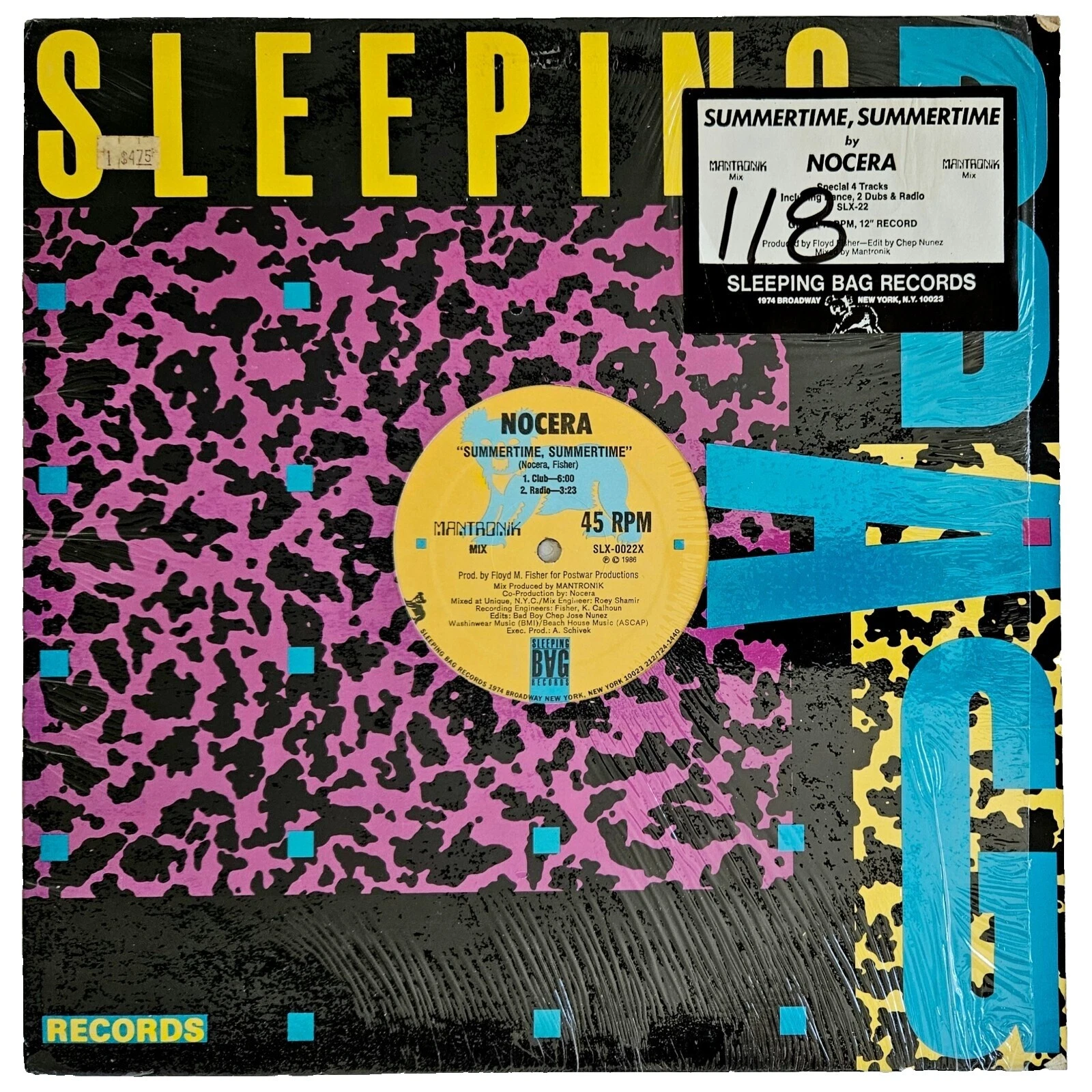 Sleep Dance & Electronica Near Mint (NM or M -) Sleeve Vinyl Records