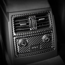 For Bmw 5 Series E60 E61 05-10 Rearl Carbon Fiber Interior Air Outlet Decoration