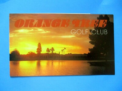 vtg Golf Scorecard ORANGE TREE GOLF CLUB gc Scottsdale