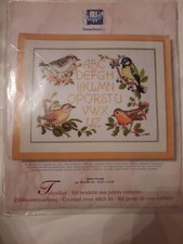 Vervaco Kreuzstichpackung Heimische Vögel