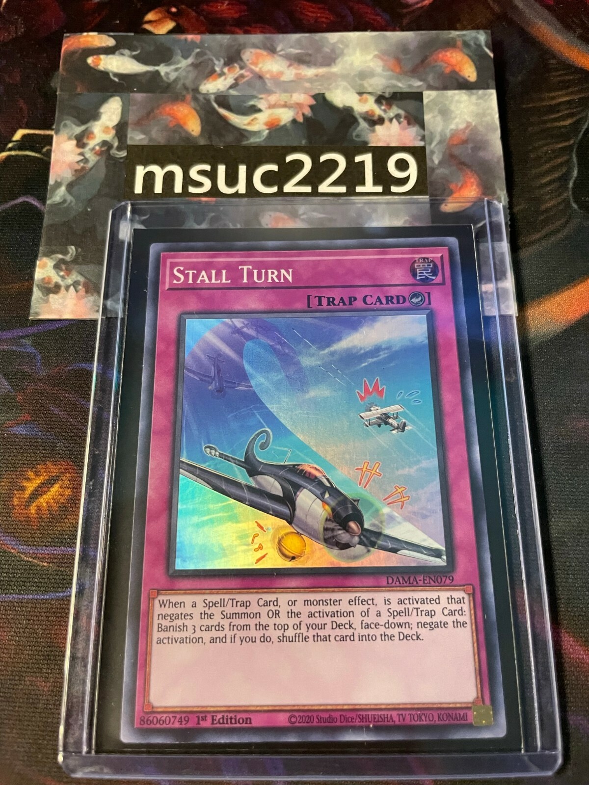 Yugioh! - Stall Turn DAMA-EN079 - Super Rare - NM 1st Edition | eBay