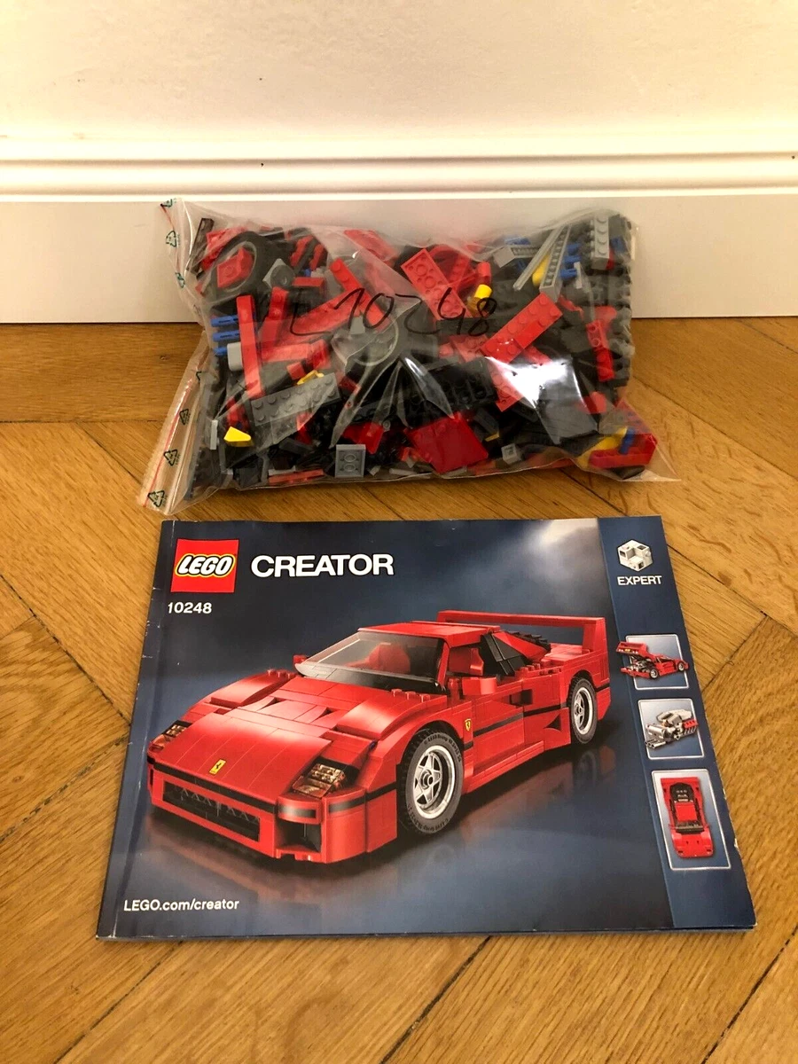 LEGO 10248 Ferrari F40 Creator Expert | 100% completo