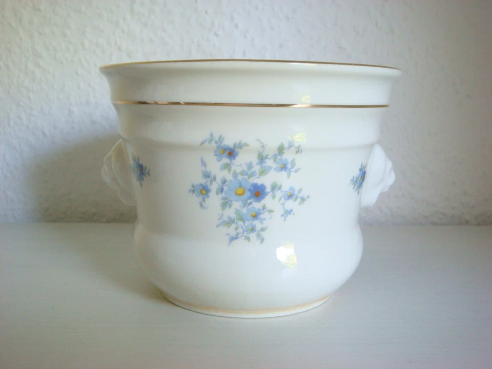 Vintage Porzellan Blumentopf Übertopf Seltmann Weiden Bavaria West Germany - Bild 3 von 4