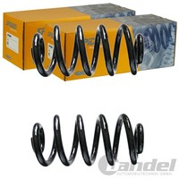2X Spidan Fahrwerksfedern Hinten Passend FÜR Audi A4 Links+Rechts