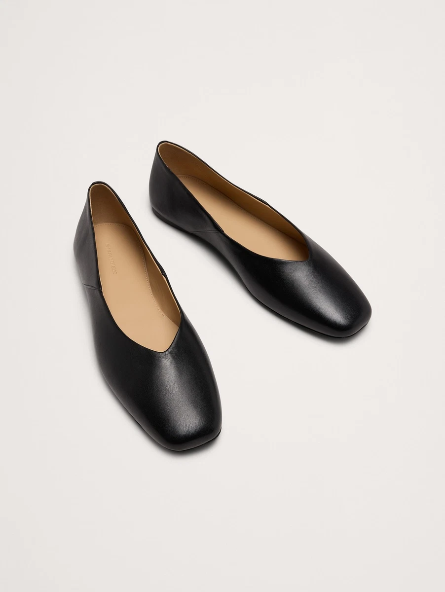 Ballerines Femme Banana Republic Neuves (sans Boîte) - Pointure 7.5 M - Marron Tissé - Brésil
