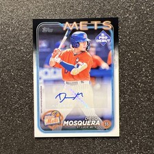 2024 Topps DIEGO MOSQUERA #PD-72 Pro Debut RC AUTO - ST LUCIE METS
