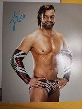 WWE JUSTIN GABRIEL Autographed 8x10 WWE/TNA Impact Wrestling Superstar w/COA