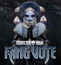 PRE-ORDER Poupée Monster High Fang Vote Abbey Bominable 2026 Inter. Shipping