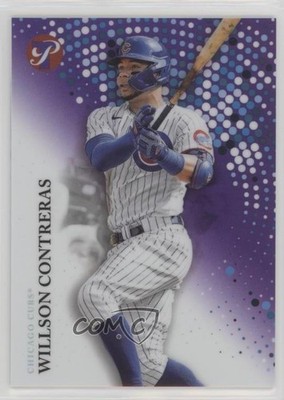 2022 Topps Pristine Purple Refractor 23/99 Willson Contreras #142 1j7t