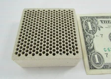 Lot 9 Saint-Gobain Flow-Rite Ceramic Aluminum Foundry Filters 50MM x 50MM x 20MM