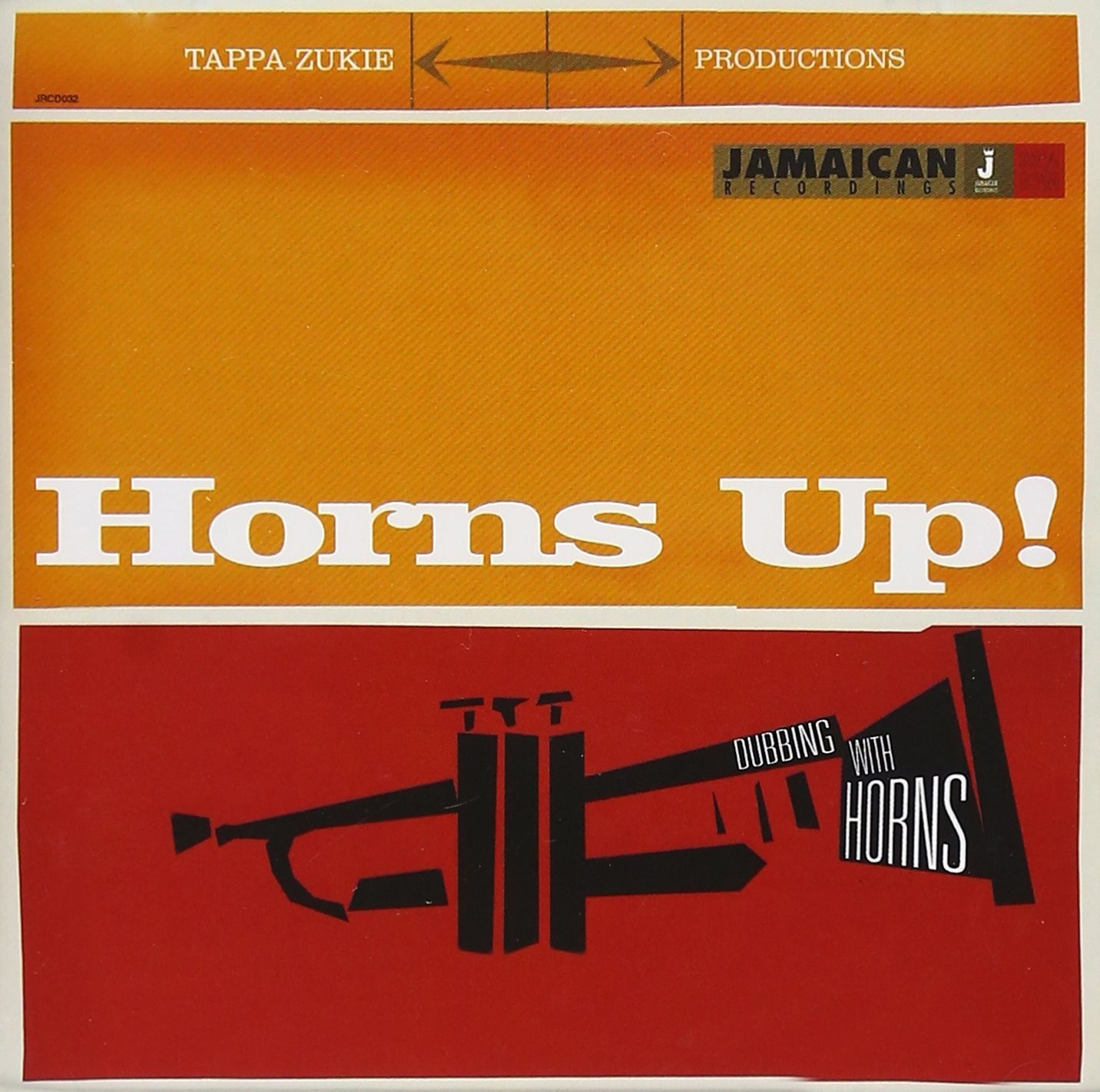 Tapper Zukie Horns Up - Dubbing With Horns LP Vinyl JRLP032 NEW