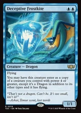 Deceptive Frostkite 0019 Non Foil Rare Tarkir Dragonstorm Commander MTG NM