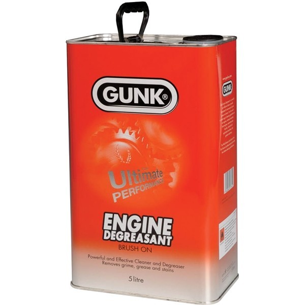 GUNK 734 5 Litre Engine Degreaser Brush On Oil Grease Remover x2 - Image 5
