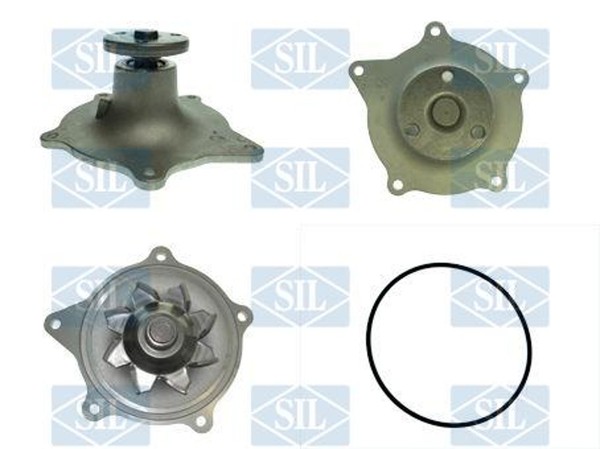 Saleri Sil Wasserpumpe MotorküHlung PA1486 FüR Chrysler Gs Voyager Es As 2 3 Van-image