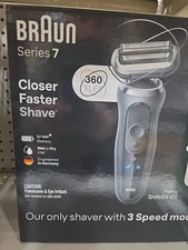 Braun Electric Shaver for Men, Series 7 7189cc, Wet & Dry Shave, 3 Shave Modes