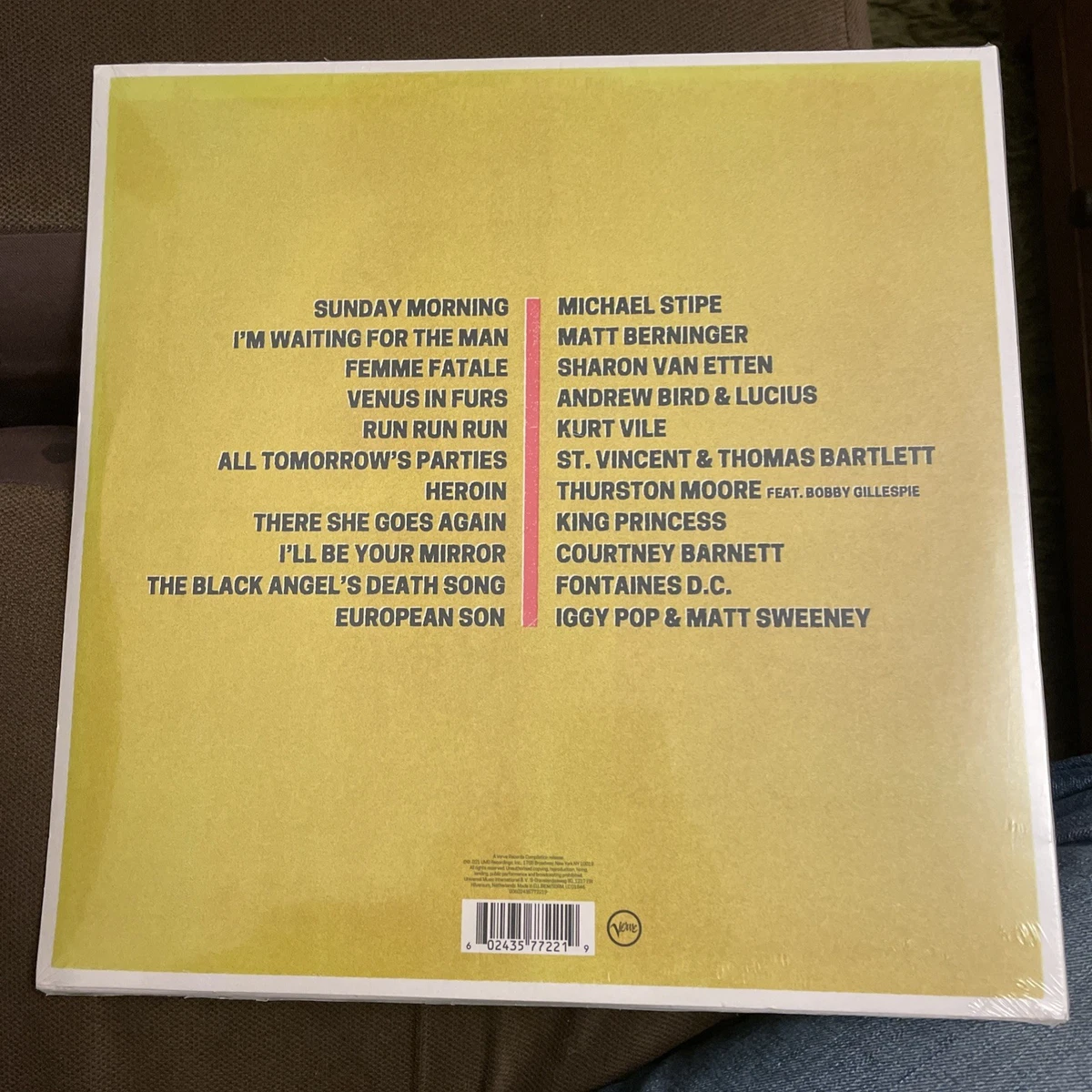 Velvet Underground Fontaines DC Kurt Vile Iggy Pop I’ll  Be Your Mirror Vinyl 