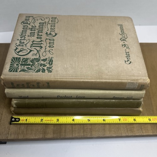 Vintage religiöse Bücher 4 Stück | neutrale & Erdtöne | christliches Dekor - Bild 4 von 14