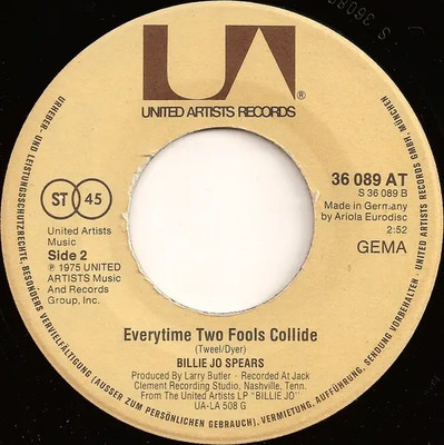 Billie Jo Spears What Ive Got In Mind / Everytime Two Fools Collide NEAR MINT