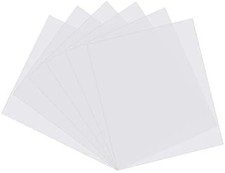 15 Pcs 7.5 mil Blank Stencil,12" x 12" Milky Translucent PET Stencils Sheets,...
