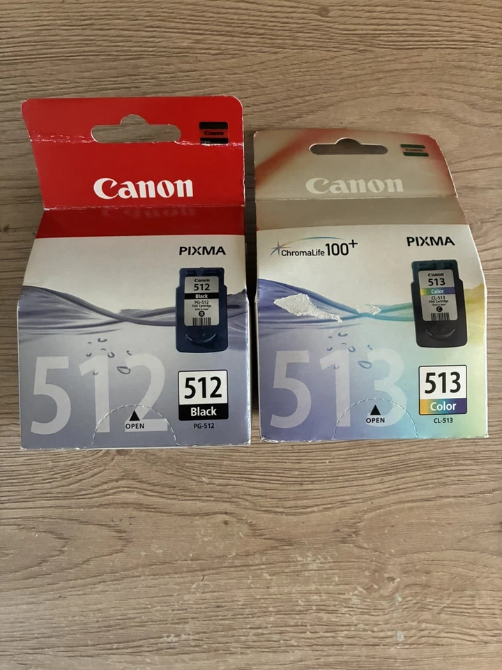 CARTOUCHES D’ENCRE CANON PG-512 + CL-513 - Photo 3/4