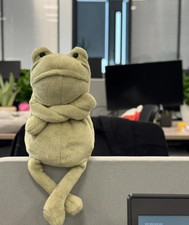 New Jellycat Little Fergus Frog Super Cute Jelly Soft Plush Stuffed Animals Toy