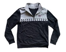 Harley Davidson Sweatshirt Pullover Mens M Slim Quarter Zip Finish Line EUC