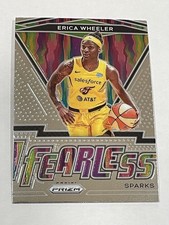 2021 Prizm WNBA Basketball Fearless #9 - Erica Wheeler - Los Angeles Sparks