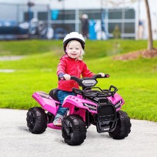 Toddler Ride-On Car ATV   6V Electric Four Wheeler w/ Music, Ages 18  36 Months