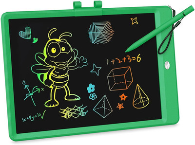 LCD Writing Tablet, 10 Inch Colorful Toddler Doodle Board Drawing Tablet, Erasab