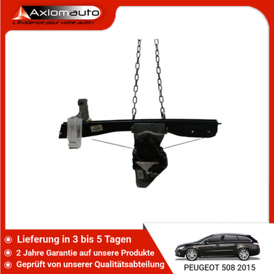   MECHANISMUS + LINKER VORDERER FENSTERHEBERMOTOR   PEUGEOT 508 2010-