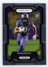 2024 Panini Prizm Draft Picks #158 Emani Bailey TCU Horned Frogs