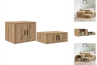 Aufbewahrungsschrank Artisan Eiche 118X41X40 Cm Spanplatte